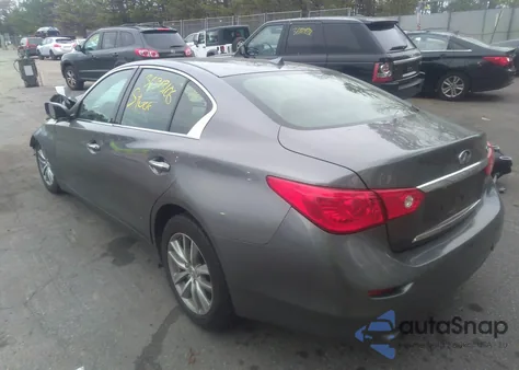 2017 Infiniti Q50 3.0T Premium из США, поврежденный, VIN JN1EV7AP7HM743533